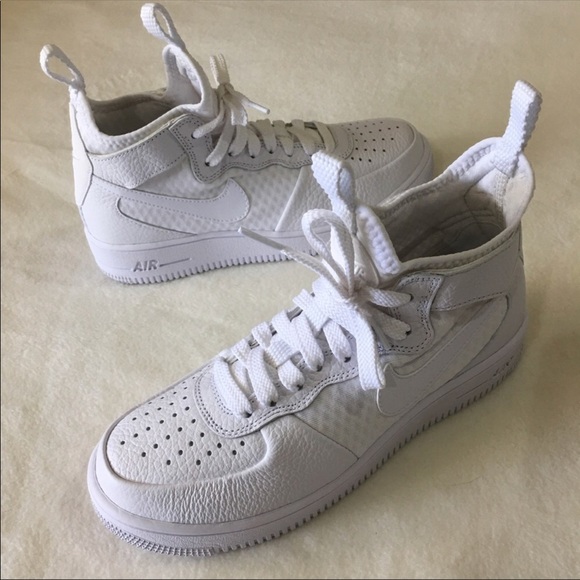 Nike Air Force ones. Practically new. - Picture 2 of 8